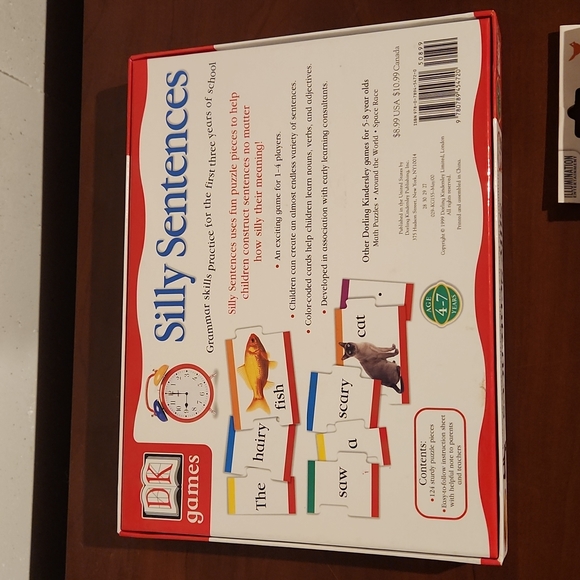 Children's learning games and anatomy book - Picture 3 of 5